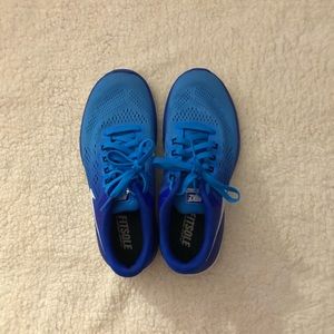 blue nike flex 2016